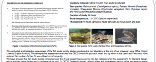 A review of the use of the OECD threshold approach for fish acute studies